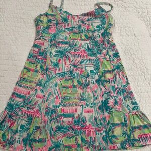 VGUC Lilly Pulitzer Luxletic UPF 50+ Meryl Adeli Perfect Match Tennis Dress M